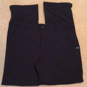 EUC Under Armour black golf pants, 36x34